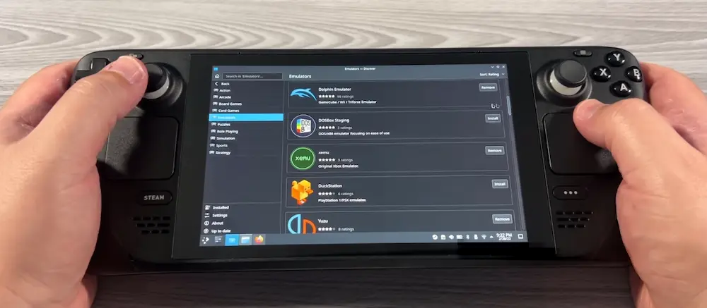 Emulador de Nintendo Switch aparece em vídeo promocional de Steam Deck