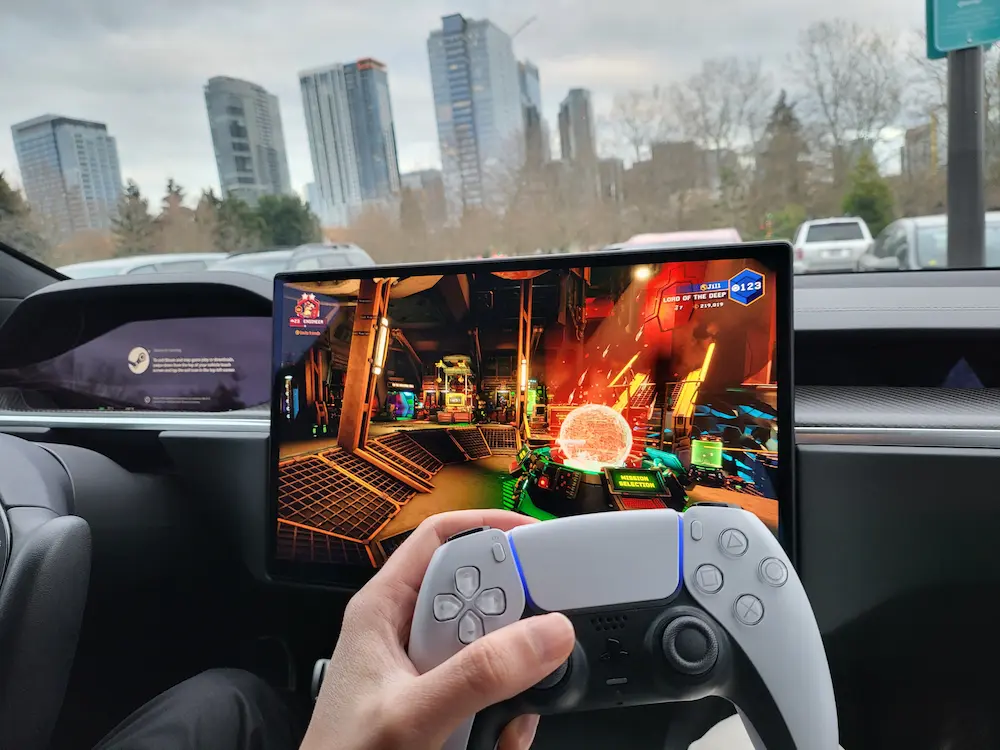 tesla steam
