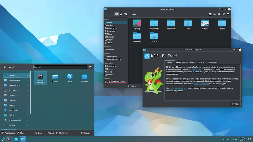 steam deck kde escritorio