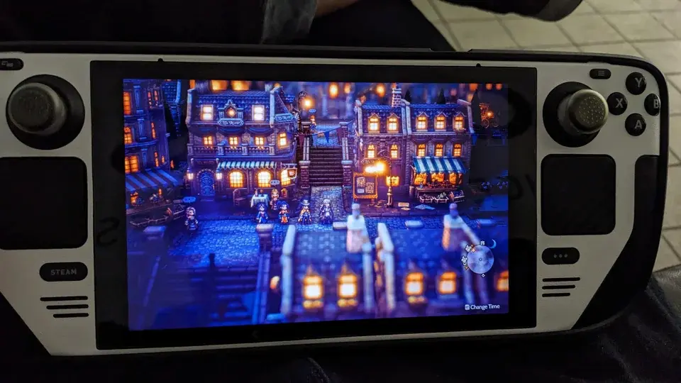 Octopath Traveller 2 steam deck 16:10