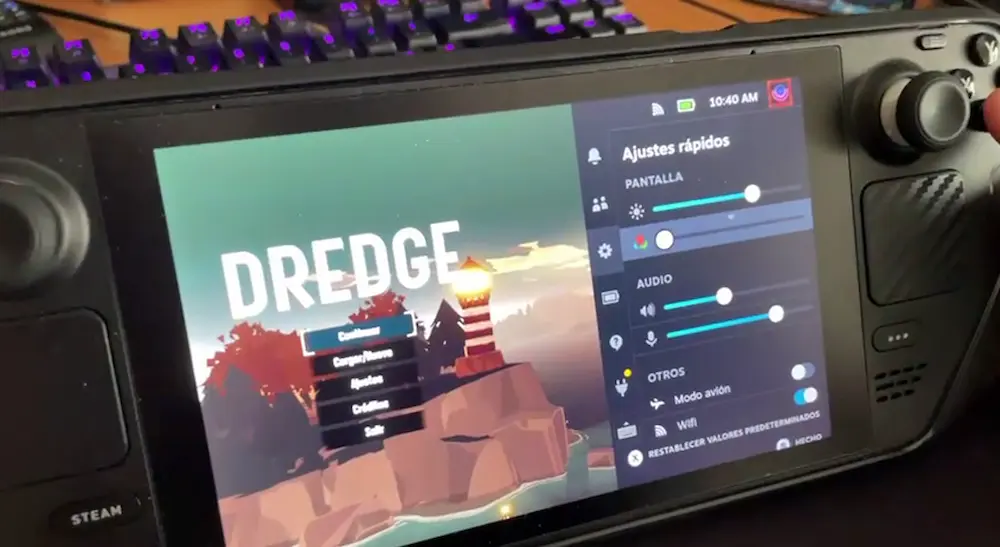 gestion de color steamos 3.5 steam deck