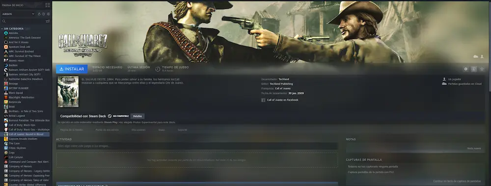 ver info steam deck escritorio