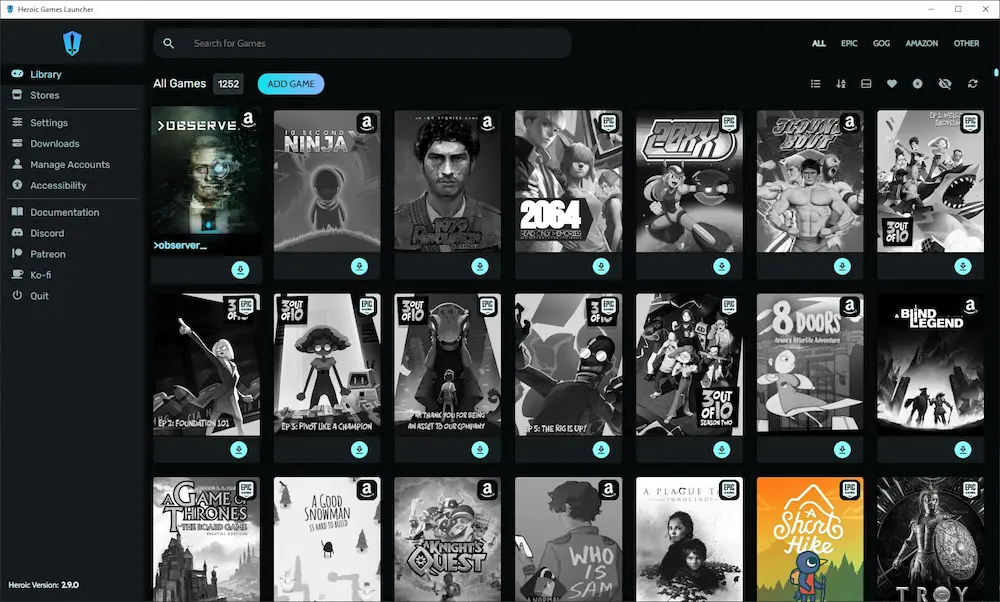 amazon games heroic games launcher steam deck