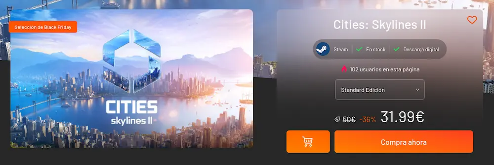 cities skylines ii con descuento