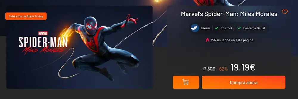 miles morales con descuento