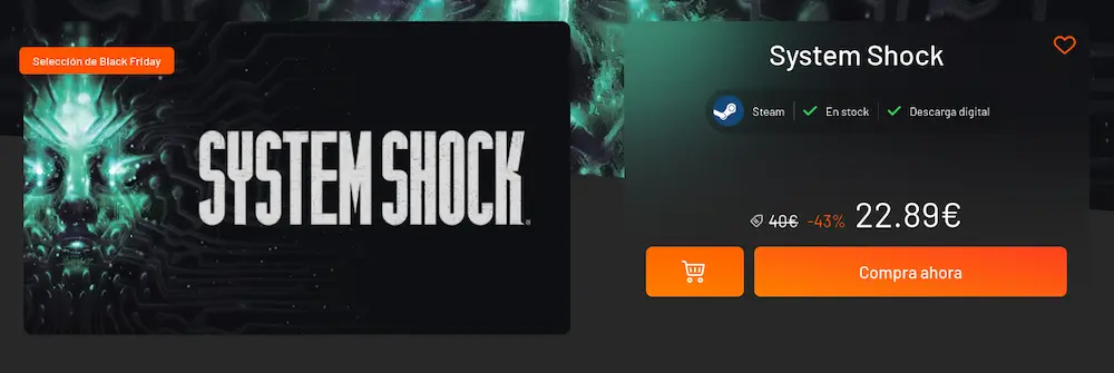 System Shock con decuento