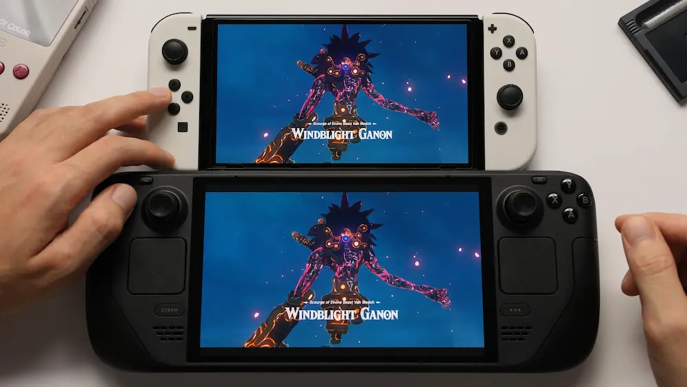 steam deck oled vs nintendo switch oled