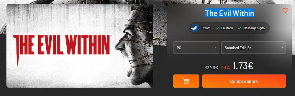 the evil within con descuento