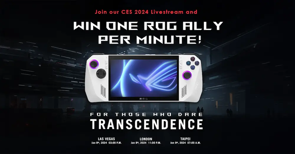 asus rog ally sorteo