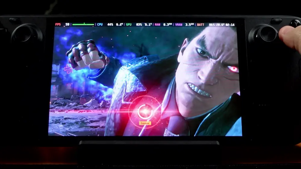 tekken 8 steam deck