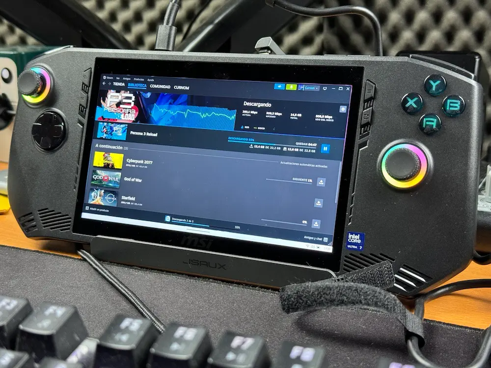 msi claw primeras impresiones