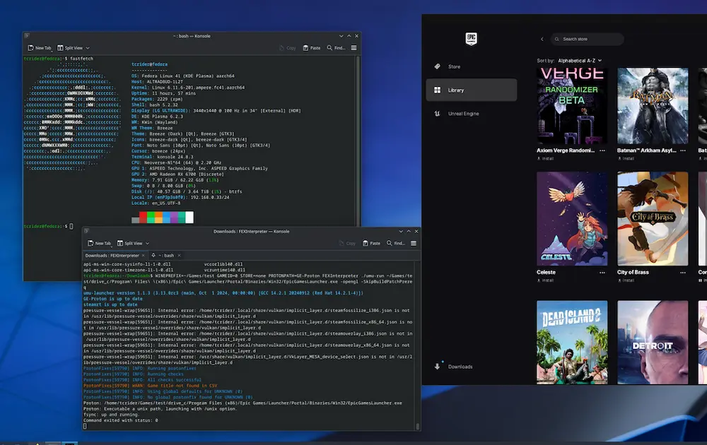 El creador de GE Proton ya está trabajando en hacer funcionar juegos de PC con su capa de compatibilidad en ARM